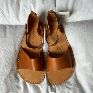 Crupon Barefoot Leather Sandals